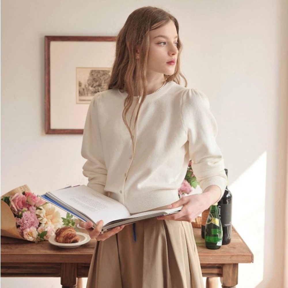 Lautre shine knit cardigan